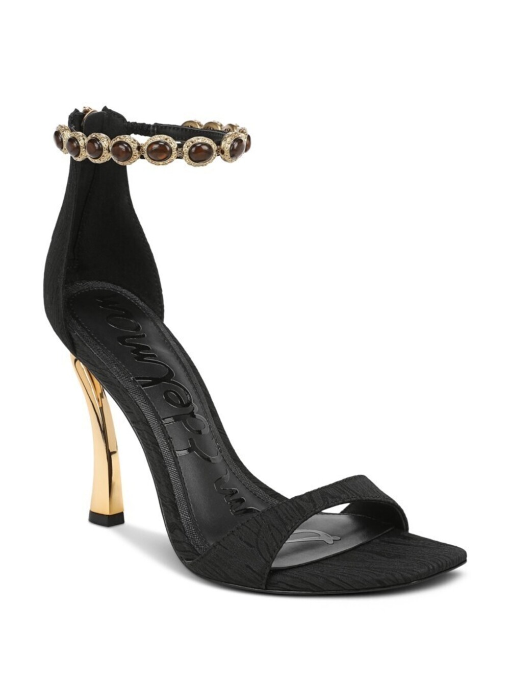 Sam Edelman Womens Shoes Lyra Strap Black 9M